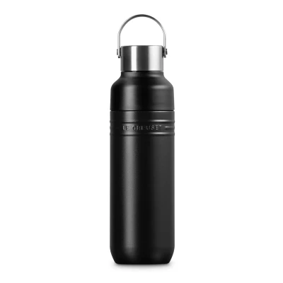 Afbeelding van Le Creuset On The Go Drinkfles Mat Zwart 500 ml