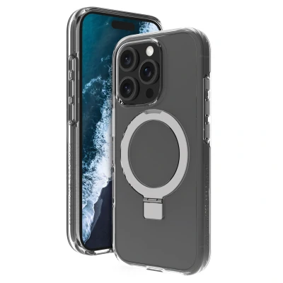 Afbeelding van Apple iPhone 16 Pro Max MagSafe Hoesje Gerecycled kunststof dbramante1928 Hardcase/Backcover Transparant Telefoonhoesje