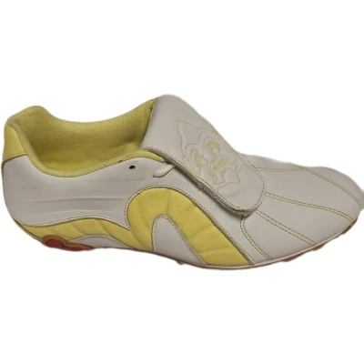 Afbeelding van EVISU SNEAKER WAKATAKA LEER WHITE/LEMON SIZE 41