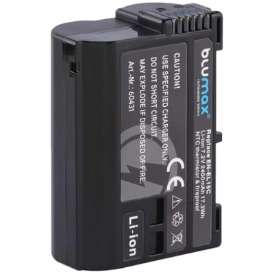 Afbeelding van Blumax EN EL15c batterij 2400mAh compatibel met Nikon Z8 Z7 Z7II Z6 Z6II Z5