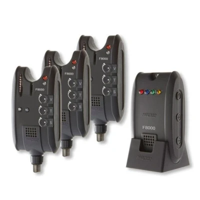 Afbeelding van Cormoran Pro Carp F 8000 Wireless Bite Indicator Set 3+1 (excl. batterijen) Beetmelder