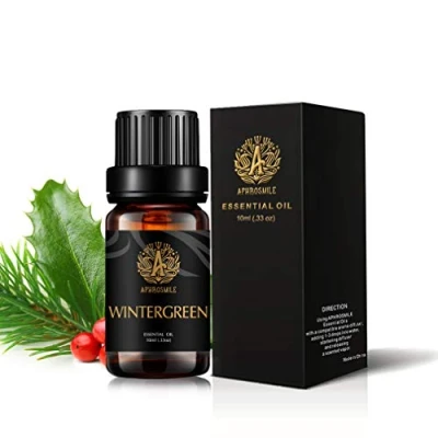 Afbeelding van Aromatherapie etherische olie Wintergreen, 100% pure Wintergreen geur voor diffuser, thuis, 10ml kaarsen maken