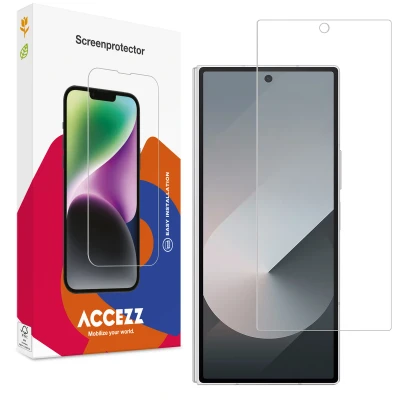 Afbeelding van Screenprotector Samsung Galaxy Z Fold 7: Accezz Gehard Glas