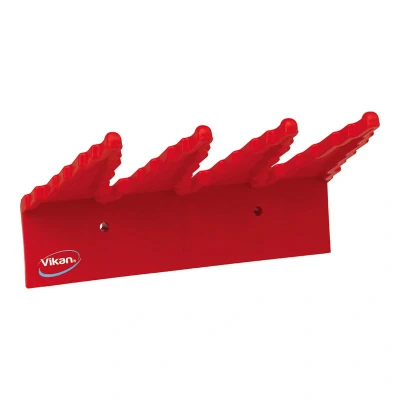 Afbeelding van Vikan Wandophanging rood, 240 mm, Geschikt voor Veehouderij
