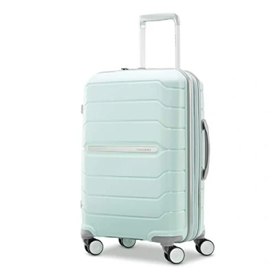 Afbeelding van Samsonite Freeform Uitbreidbare Hardside Bagage met dubbele Spinner Wielen, mintgroen, Carry On 21 Inch, uitbreidbaar spinnerwielen