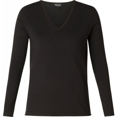 Afbeelding van Base Level Curvy basic longsleeve Anine zwart