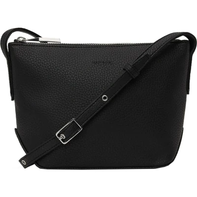 Afbeelding van Matt &amp; Nat Sam Purity Dames Crossbodytas Zwart