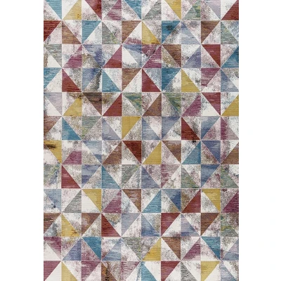 Afbeelding van Tapijtenloods Picasso Sahra Vintage Vloerkleed Multi Laagpolig 240x290 CM
