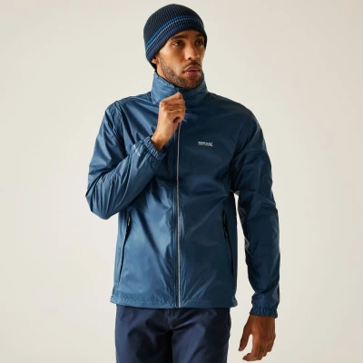 Afbeelding van Regatta Lyle IV Heren Jas, Moonlight Denim/Mandarijn Tango, XL