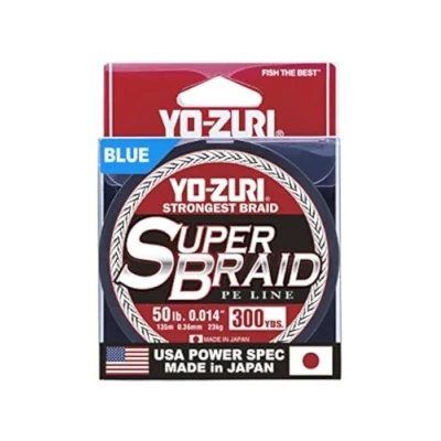 Afbeelding van Yo Zuri Superbraid 300 yd Drijvende Vlecht, Blauw, 6,8 kg