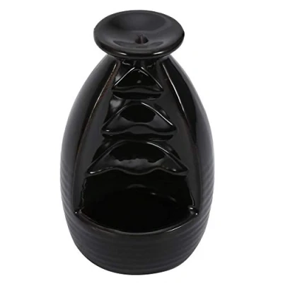 Afbeelding van Wierookbrander Keramische Glazuur Wierook Brander Houder Stand Kegels Terugstroom wierookvat Home