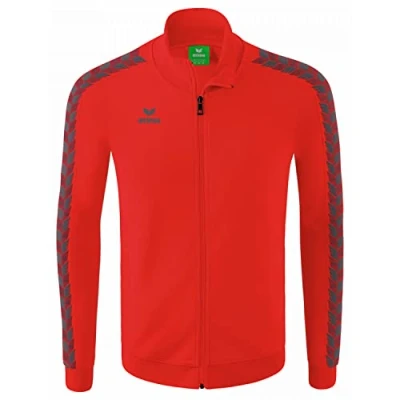 Afbeelding van Essential Team Tracktop jack rood/slate grey / XL