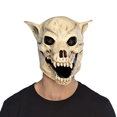 Afbeelding van Boland Latex Horror Masker voor Volwassenen, Halloween en Carnaval, Accessoire Mardi Gras Kostuums themafeest