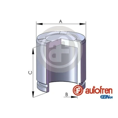 Afbeelding van Autofren Seinsa Remzadel/remklauw zuiger D025781