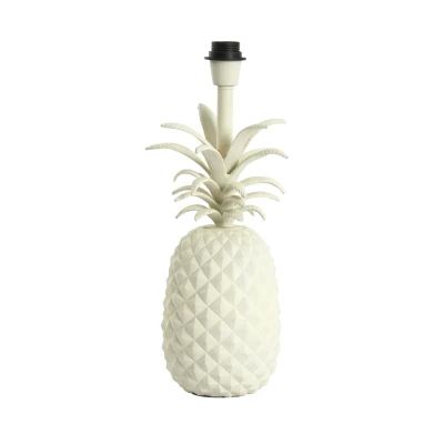 Afbeelding van Light &amp; Living Lampvoet PINEAPPLE 20x19x42cm Wit