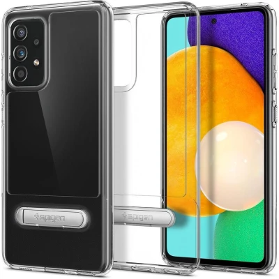 Afbeelding van Spigen Slim Armor Essential S Samsung Galaxy A72 Case (Crystal Clear) ACS02524