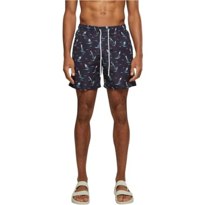 Afbeelding van Urban Classics Pattern Zwemshorts, Heren, Maat: 5XL, Surf aop