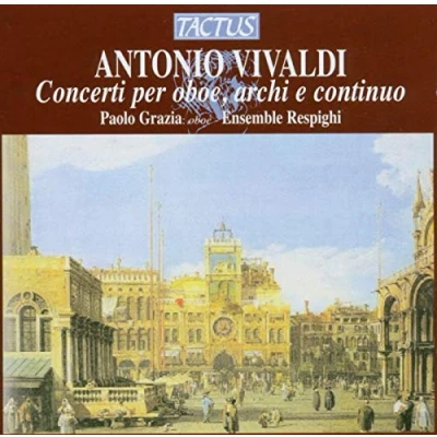 Afbeelding van Ensemble Respig Paolo Grazia Oboe Vivaldi: Concerti Per Oboe, Archi E (CD)