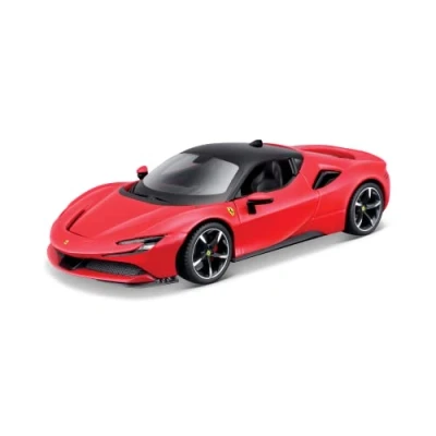 Afbeelding van Maisto Ferrari SF90 STRADALE Bouw het zelf gegoten modelcarkit schaal 1:24