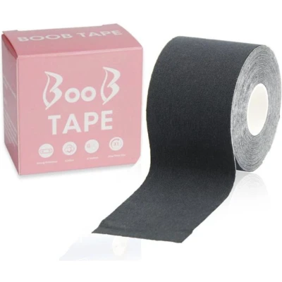 Afbeelding van Borsten Tape (5 meter) Fashion Boob Plak BH Borstlift effect Huidvriendelijk Vochtbestendig