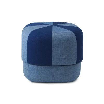 Afbeelding van Normann Copenhagen Circus Duo Poef Small Blauw