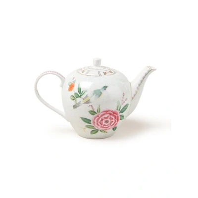Afbeelding van Pip Studio Blushing Birds theepot 1,6 liter Lichtblauw