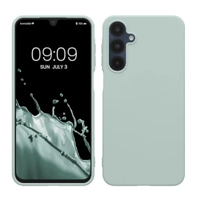 Afbeelding van kwmobile telefoonhoesje geschikt voor Samsung Galaxy A16 5G Hoesje smartphone Back cover in cool mint