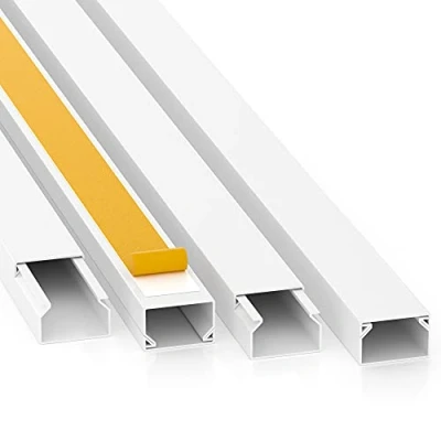 Afbeelding van kabelgoot zelfklevend, Pro met schuimtape, 10 m 25 x 16 mm 1 m, wit