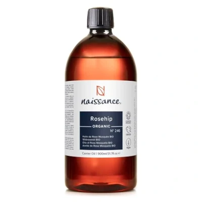Afbeelding van Naissance Wilde Rose Olie/Rosepicht Kernel Olie BIO (Nr. 246) 900ml Natuurlijk, Koud, Gedrukt, Biologisch Gecertificeerd, Voedend Voor Haar, Gezicht, Huid en Nagels