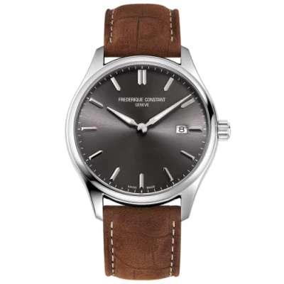 Afbeelding van Frederique Constant heren Horloge FC 220DGS5B6 in de kleur Zilver