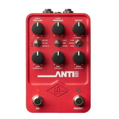 Afbeelding van Universal Audio UAFX ANTI 1992 High Gain Amp