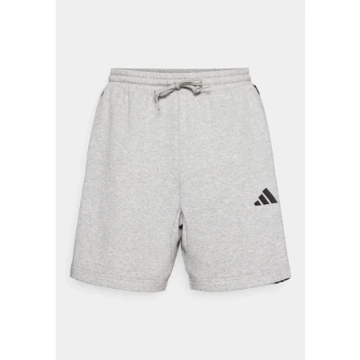Afbeelding van adidas Sportswear Essential Three Stripes Short Korte broeken, Heren, Maat: Large, Medium grey heather/black