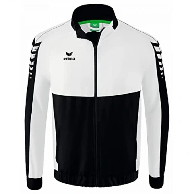 Afbeelding van Erima uniseks kind Six Wings presentatie jack (1012210), zwart/wit, 152