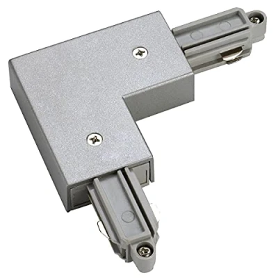 Afbeelding van SLV 143062 230V railsysteemcomponenten Hoekverbinder 1 fasig Zilver grijs