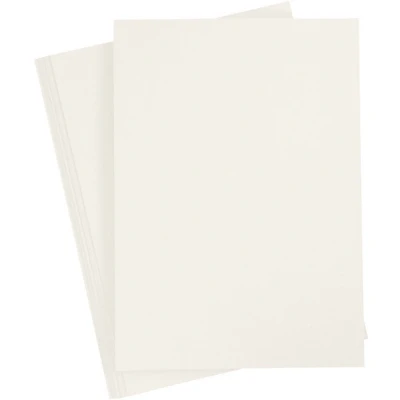 Afbeelding van Creotime karton 21 x 29,7 cm 10 stuks 220 g crème
