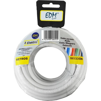 Afbeelding van Kabel Coaxiale Antenne TV EDM 2 x 1,5 mm 20 m