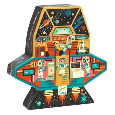 Afbeelding van Djeco puzzel ruimtestation 54st