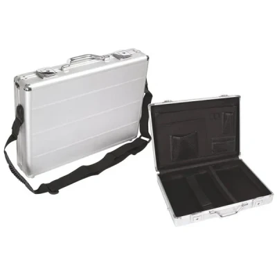 Afbeelding van Aluminium koffer voor laptop 425 x 305 80 mm Velleman