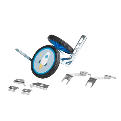 Afbeelding van Pexkids Zijwielen Rocket of Tijger blauw