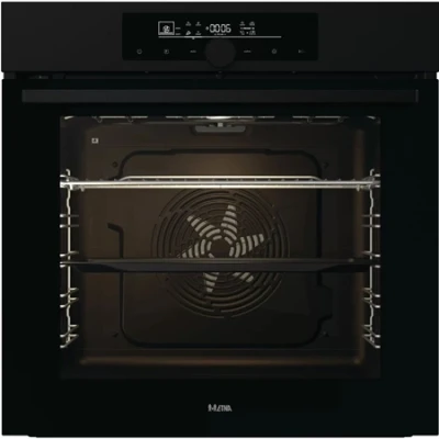 Afbeelding van ETNA OPZ916MZ Pizza Oven tot 350C Turbo Hetelucht Pyrolyse Matzwart 77 Liter Snel Voorverwarmen