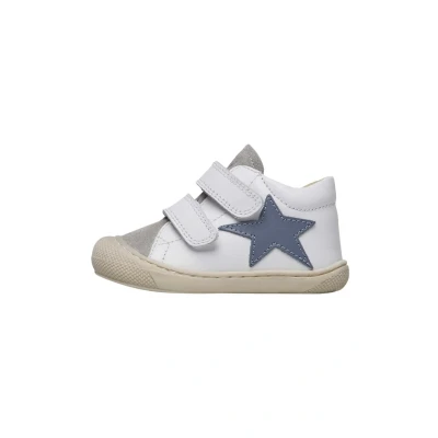 Afbeelding van Naturino Kolde Sneakers laag voor kinderen, Maat: 20, Weiß grau Veloursleer