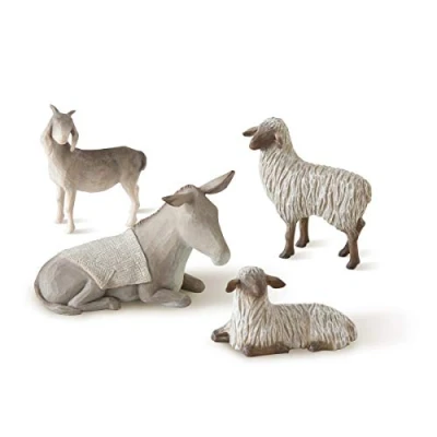 Afbeelding van Enesco Willow Tree kerstartikel beschermde dieren figuur