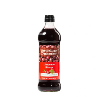 Afbeelding van Terschellinger Cranberries Cranberrysiroop 500ML