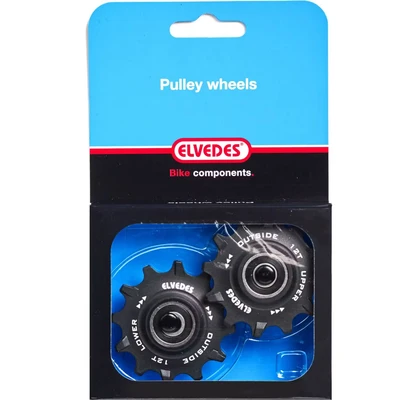 Afbeelding van Elvedes Derailleurwieltjes RVS 12T 11V sealed narrow/wide