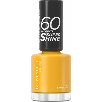 Afbeelding van Rimmel London 60 Seconds Super Shine Nagellak 150 Sandy Toes 8 ml
