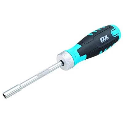 Afbeelding van OX Tools Pro Multibit Ratelschroevendraaier, Meerkleurig
