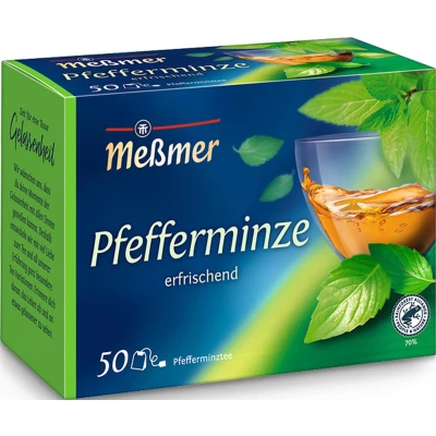 Afbeelding van Messmer Pfefferminze 50x 2.25gr (6 Stuks)