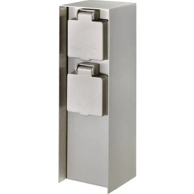 Afbeelding van Sygonix SY 4979748 Buitenstopcontact RVS