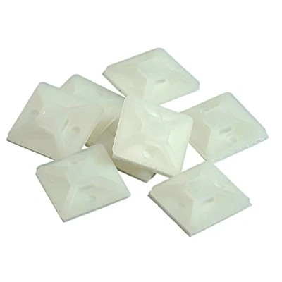 Afbeelding van KOPP montage basis voor kabelbinders / tieraps tot 3.9 mm zelfklevend wit 25 STUKS