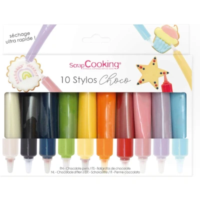 Afbeelding van ScrapCooking Choco Pens Set/10